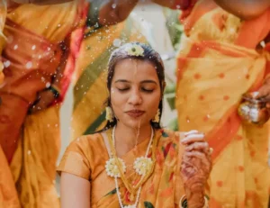 Haldi candid