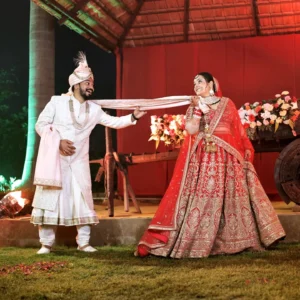 Virmani Films Production Couple poses