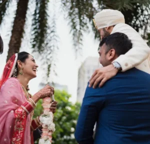 Wedding candid