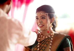 Bride candid