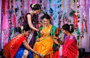 Bride candid