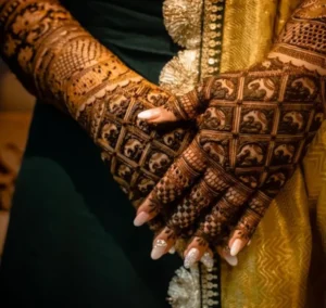 Bride mehndi