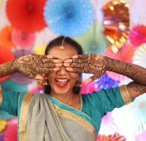 Bride mehndi