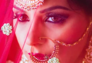 Bride pose