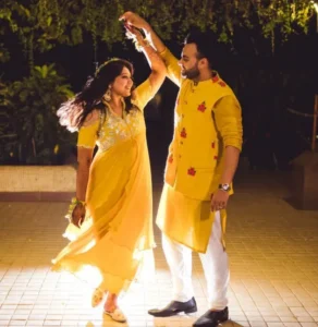 Haldi couple