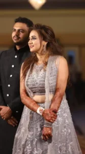 Reception couple
