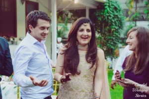 Wedding candid